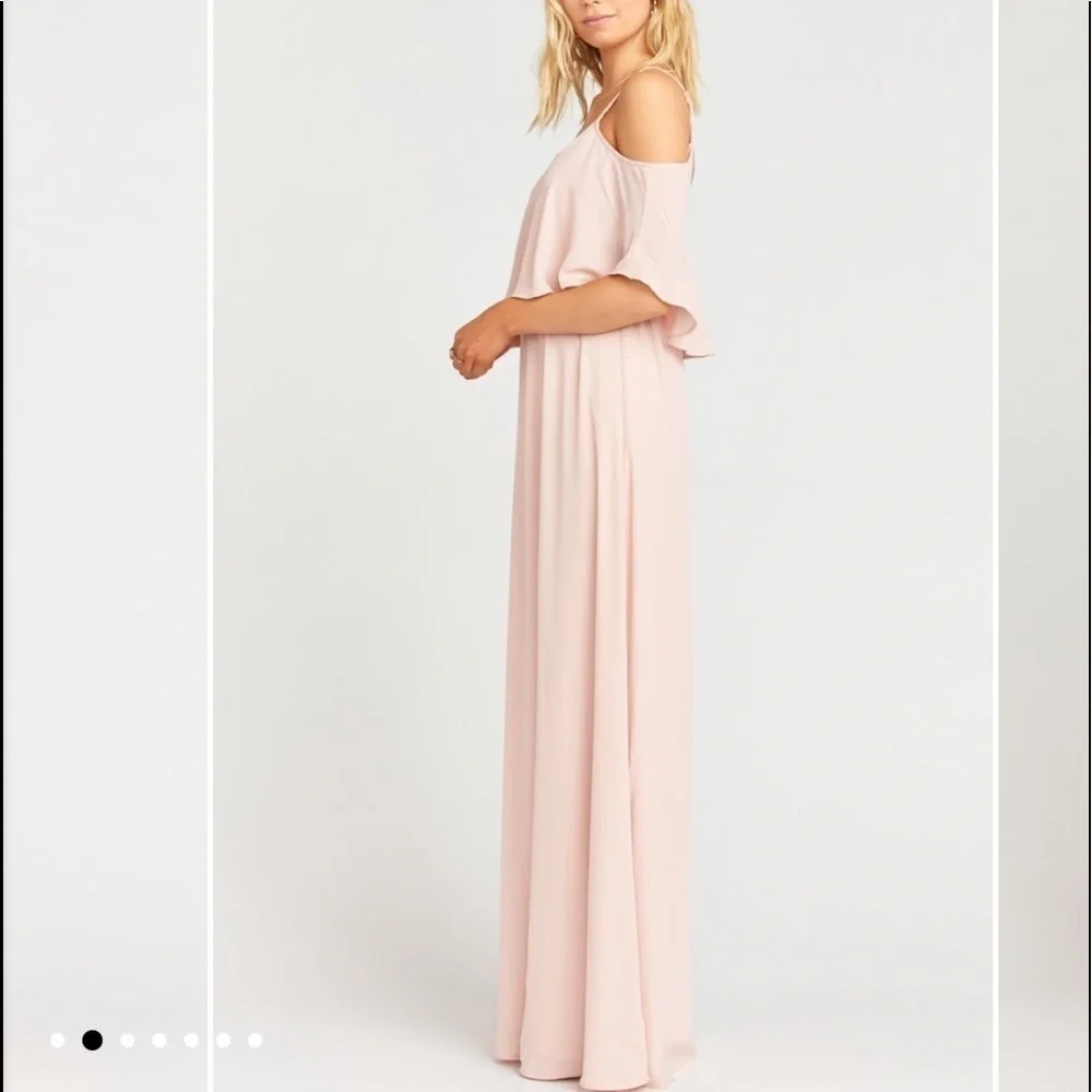 Show Me Your Mumu Caitlin Ruffle Maxi Dress NWT